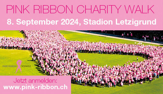 PINK RIBBON CHARITY WALK 2024 - 8. September 2024